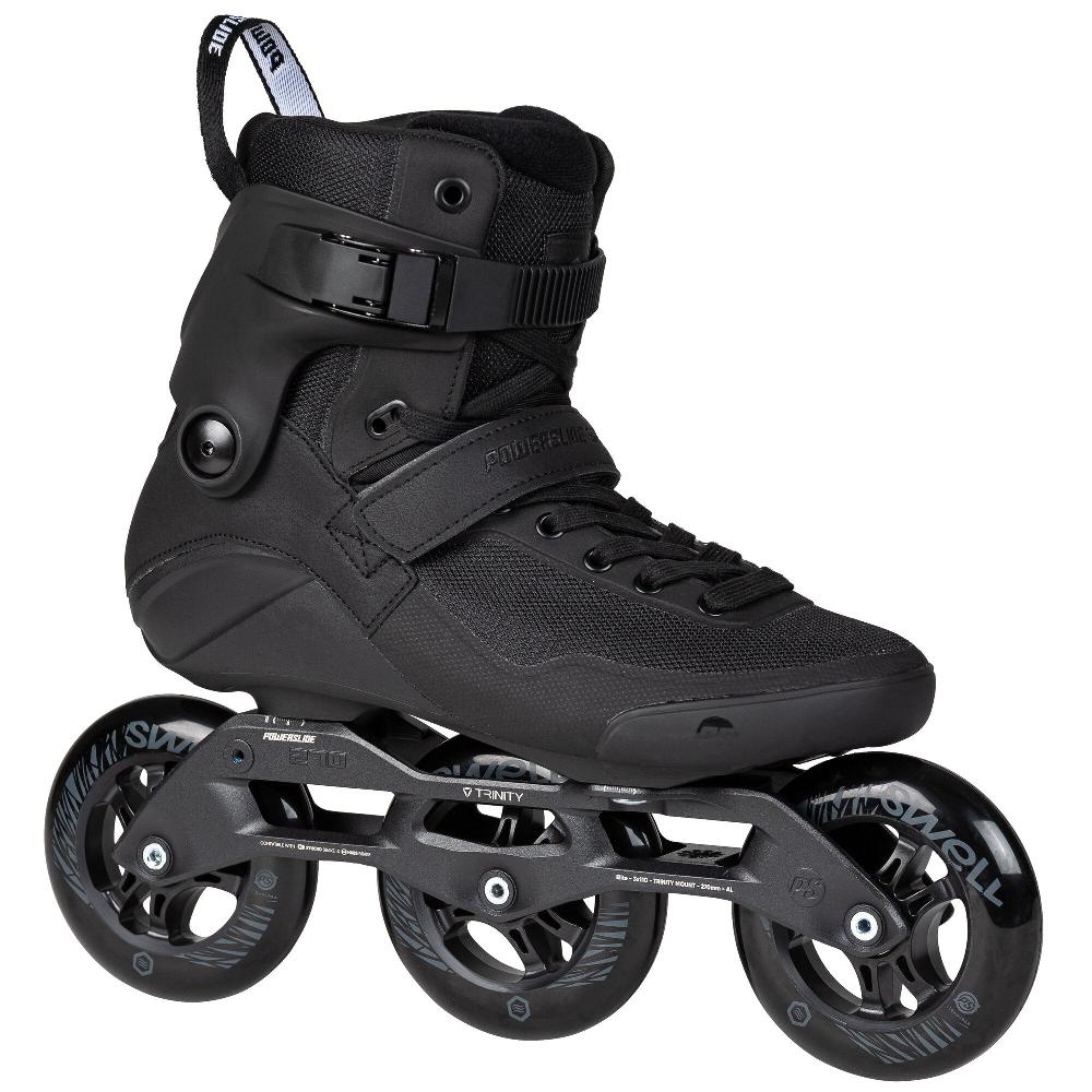 Playlife Triple Black 110 Powerslide - Fitness Inline Skates