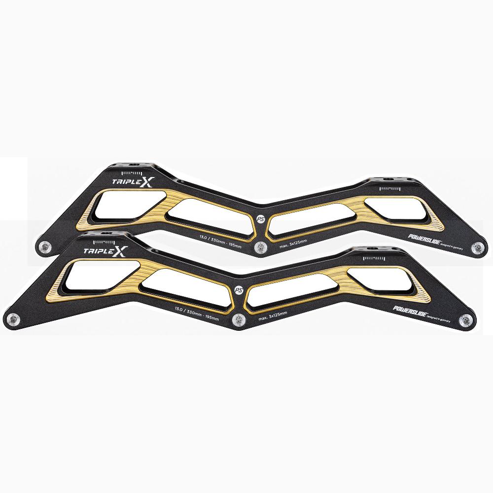 playlife Triple X 13.0/3x125 Powerslide - Racing Inline Frames