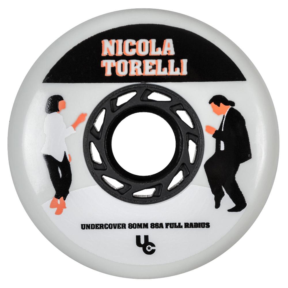 playlife UC Movies Nicola Torelli 80mm/86a 4-Pack Undercover - Urban Inline Skate Wheels