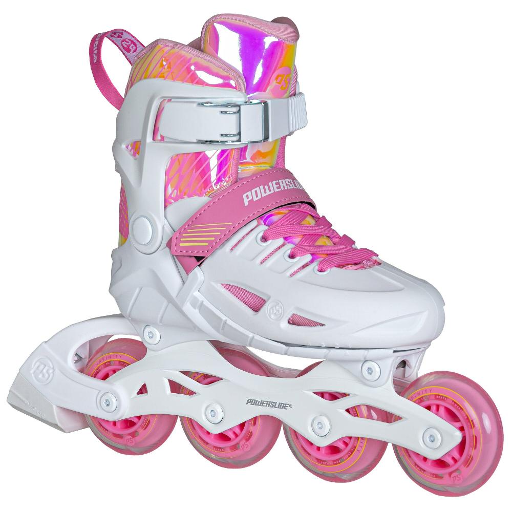 Playlife Universe 4W Pink II Adj. Powerslide - Fitness Inline Skates