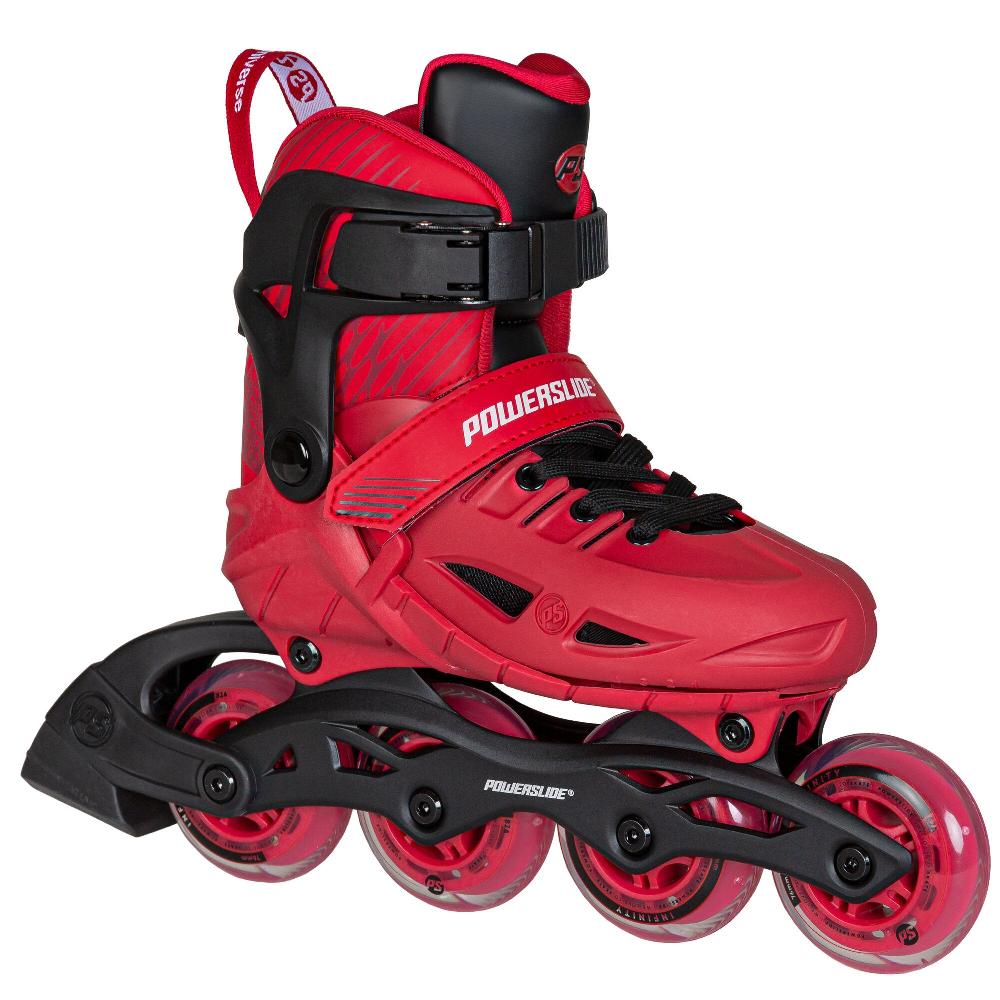 Playlife Universe 4W Red Adj. Powerslide - Fitness Inline Skates