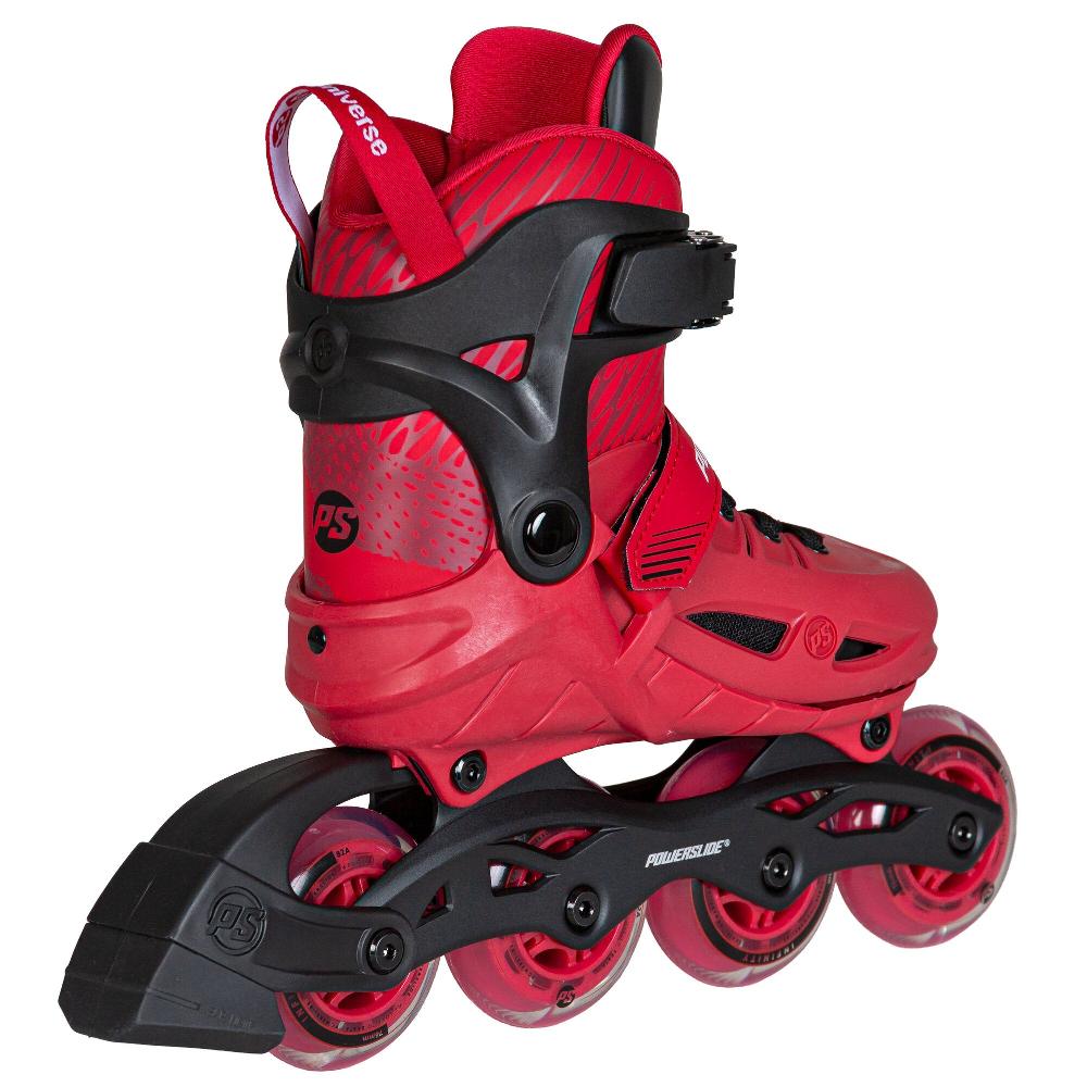Playlife Universe 4W Red Adj. Powerslide - Fitness Inline Skates