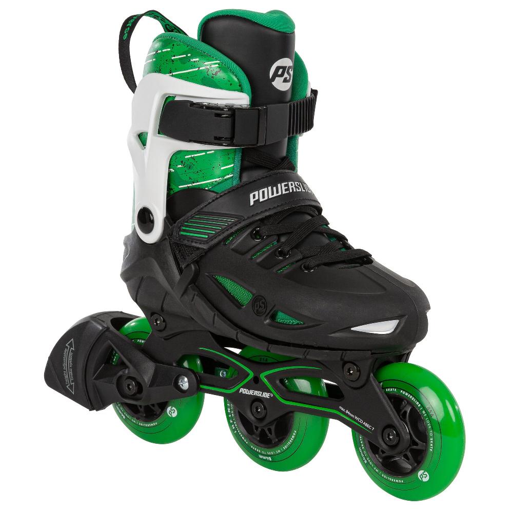 Playlife Universe Green Adj. Powerslide - Fitness Inline Skates