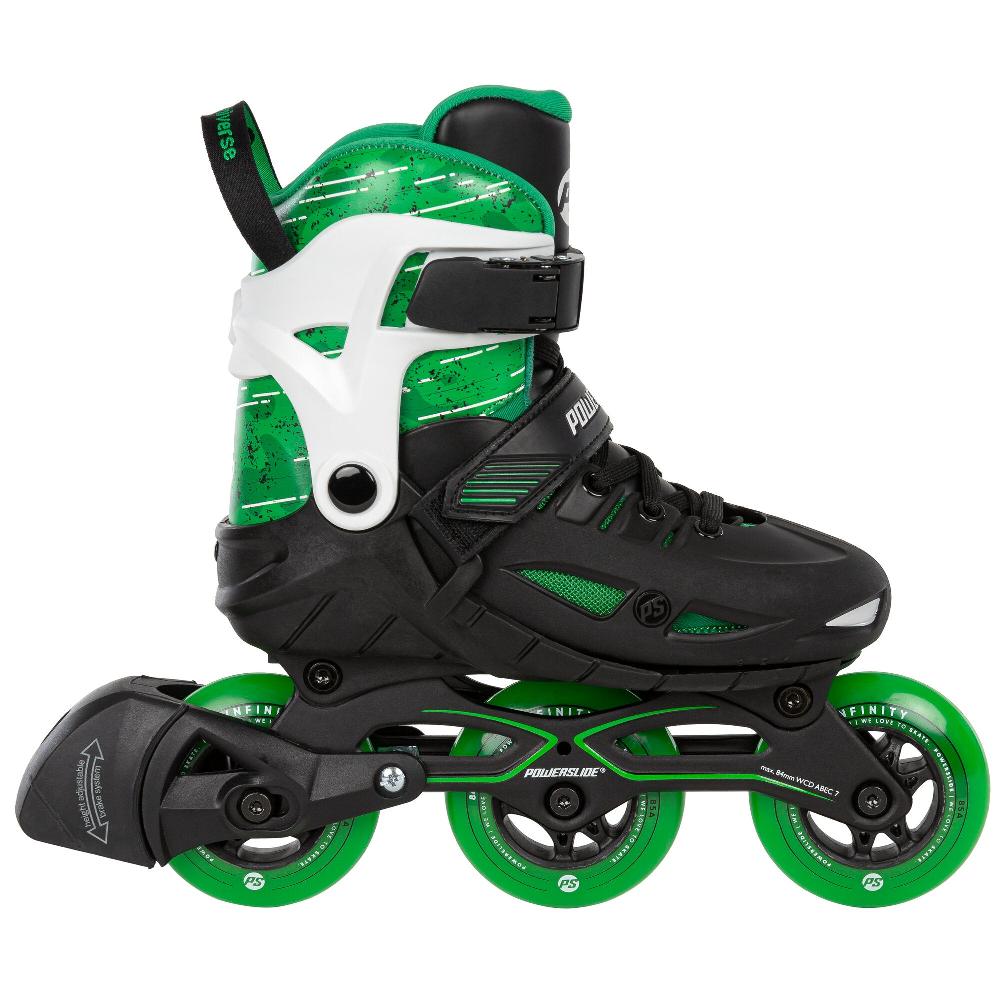 playlife Universe Green adj. Powerslide - Fitness Inline Skates