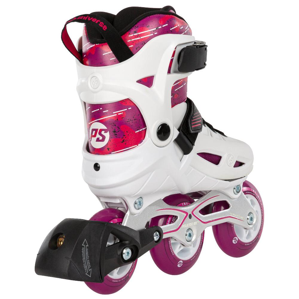 Playlife Universe Pink Adj. Powerslide - Fitness Inline Skates