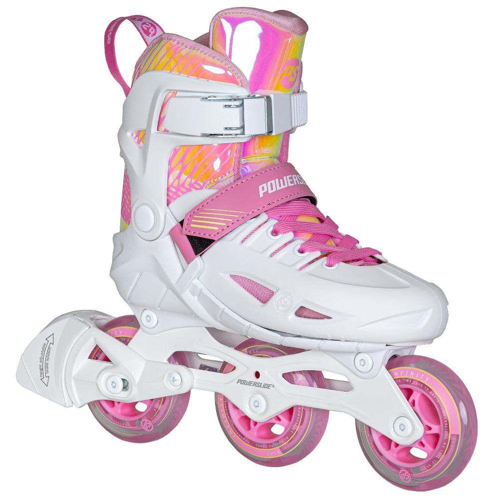 Playlife Universe Pink II Adj. Powerslide - Fitness Inline Skates