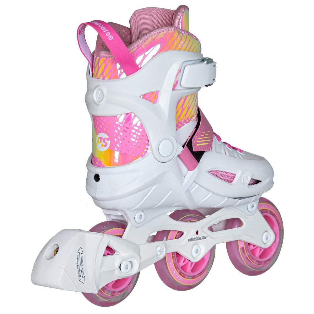 Playlife Universe Pink II Adj. Powerslide - Fitness Inline Skates
