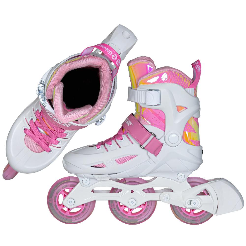 Playlife Universe Pink II Adj. Powerslide - Fitness Inline Skates
