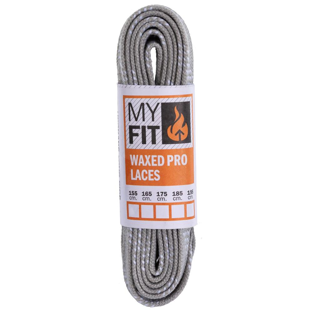 Playlife Waxed Laces Pro Grey MYFIT - Inline Skating Accessories