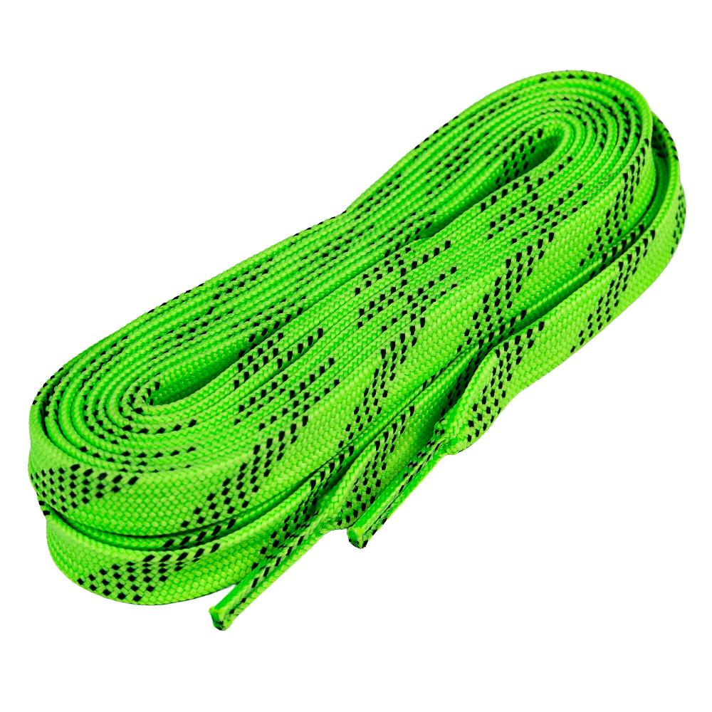 playlife Waxed Laces Pro Neongreen MYFIT - Inline Skating Accessories