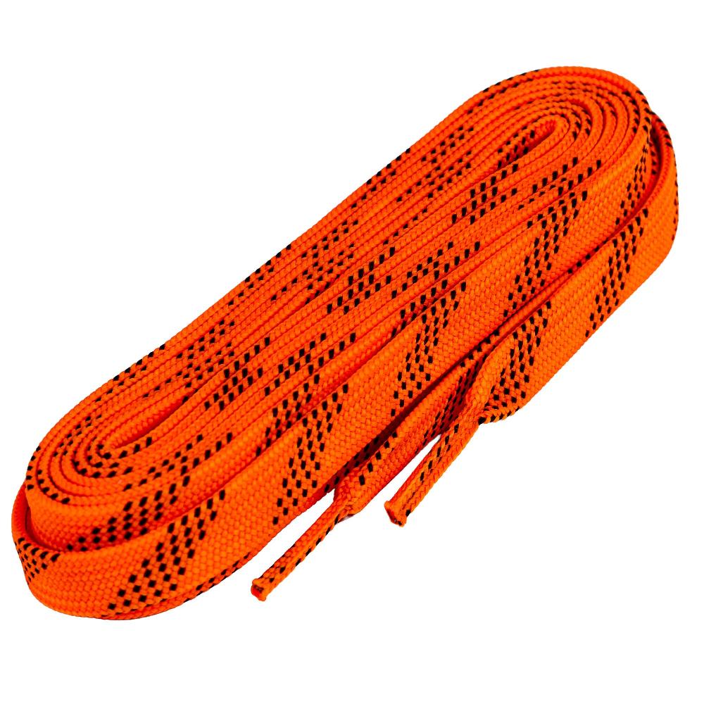 playlife Waxed Laces Pro Neonorange MYFIT - Inline Skating Accessories