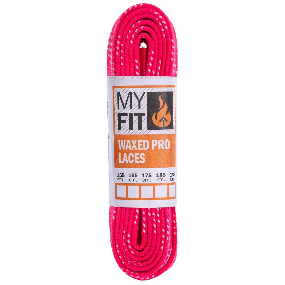 Playlife Waxed Laces Pro Pink MYFIT - Inline Skating Accessories