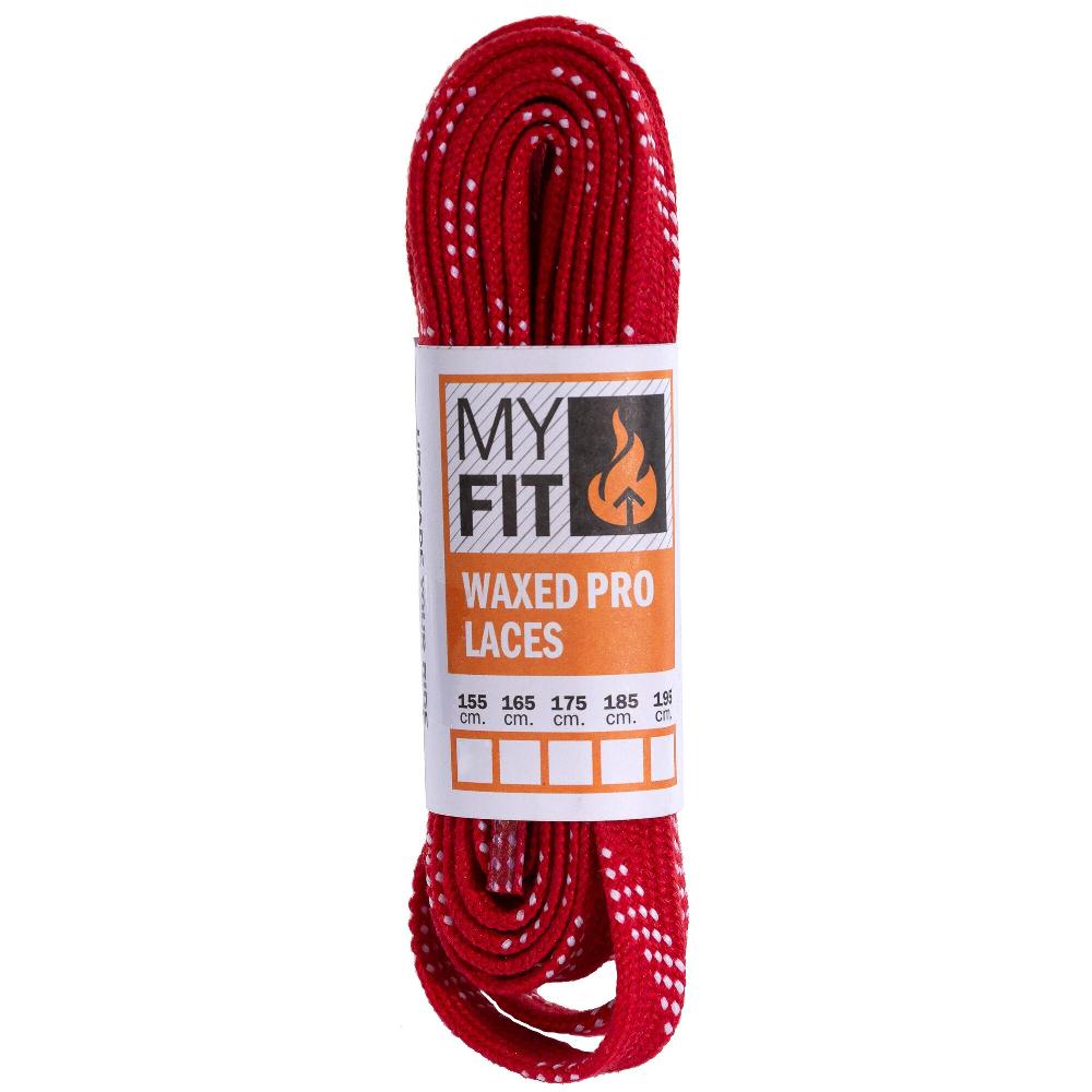 Playlife Waxed Laces Pro Red MYFIT - Inline Skating Accessories