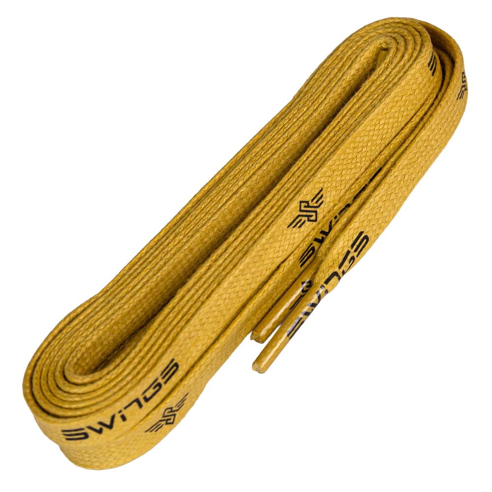 playlife Waxed Superlaces Gold Swings - Inline Skating Accessories