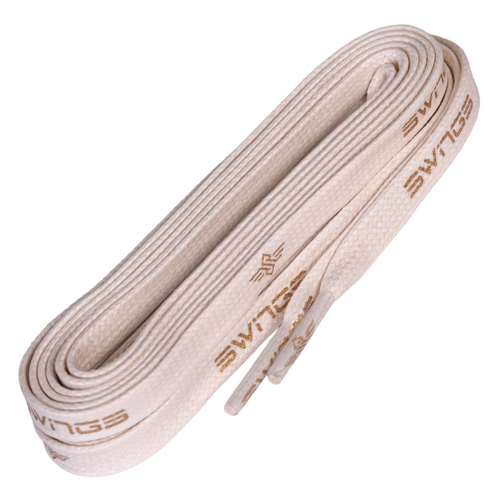 playlife Waxed Superlaces White Swings - Inline Skating Accessories