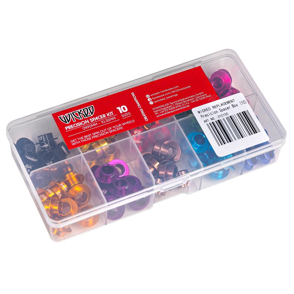 playlife Wicked precision spacer kit Wicked - Inline Skating Replacements