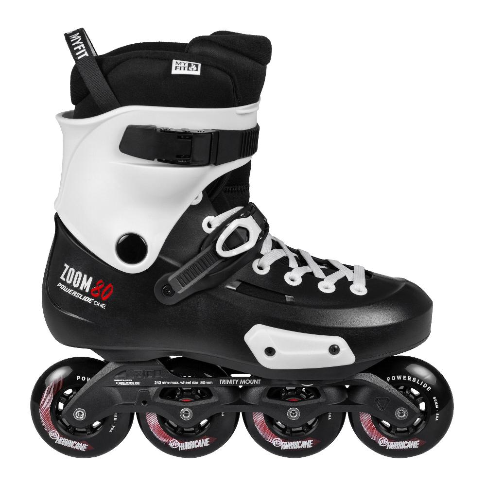 playlife Zoom Pro Black 80 Powerslide - Urban Inline Skates