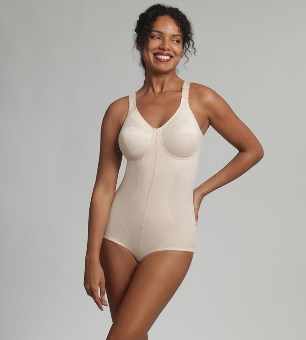 Playtex All-in-one Body In Beige I Can't Believe It's A Girdle