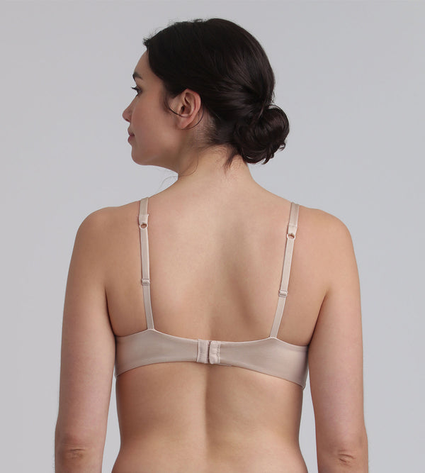 Playtex Full Cup Bra With Removable Underwires In Light Brown 24h Absolute Soft