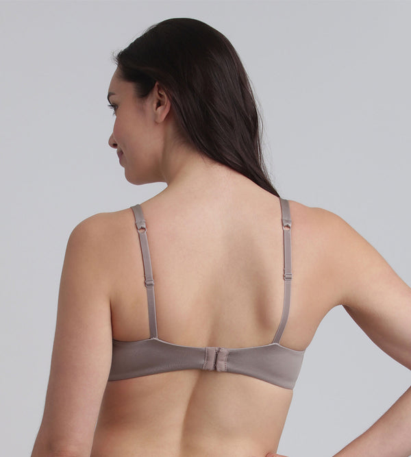 Playtex Full Cup Bra With Removable Underwires In Mink 24h Soft Absolute