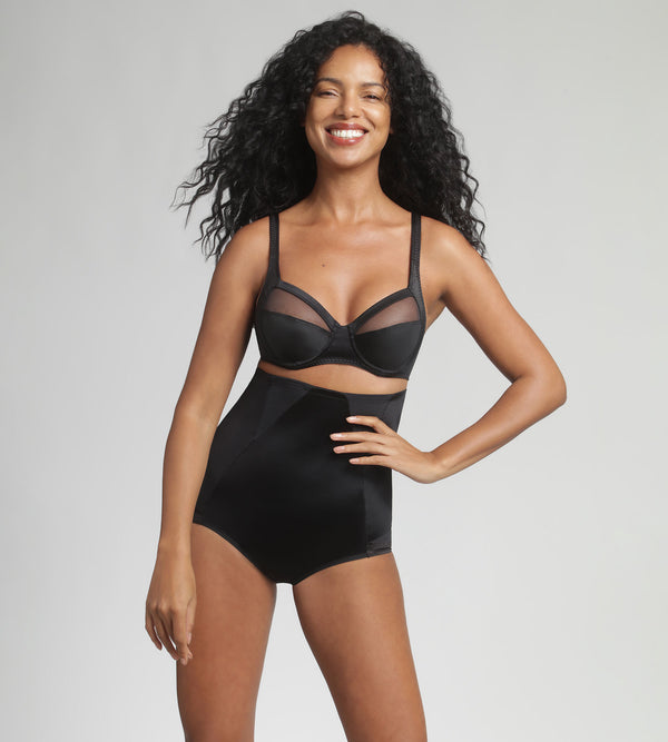 Playtex High-waisted Girdle In Black Perfect Silhouette