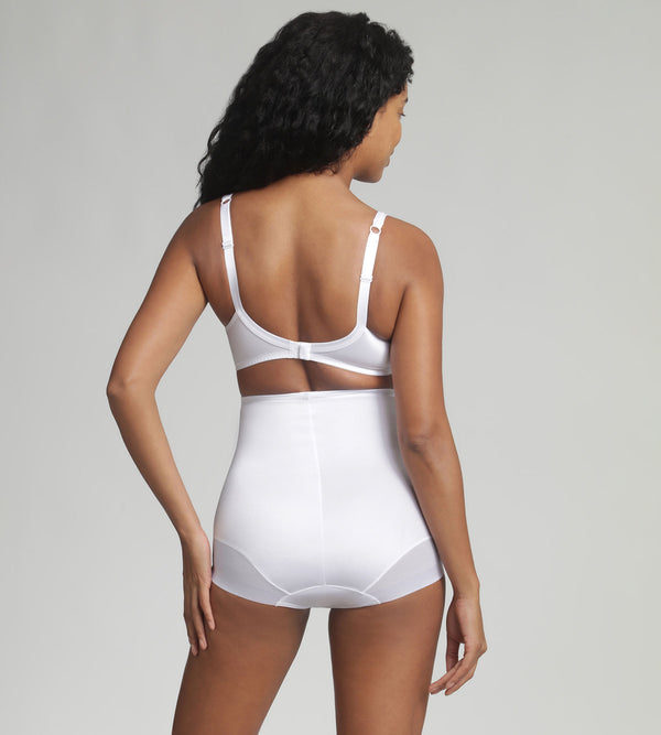 Playtex High-waisted Girdle In White Perfect Silhouette