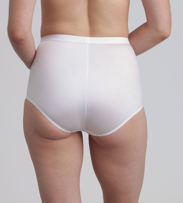 Playtex High-waisted Shaping Knickers In White Perfect Silhouette