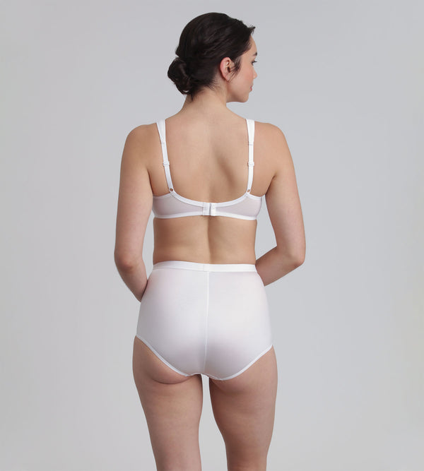 Playtex High-waisted Shaping Knickers In White Perfect Silhouette