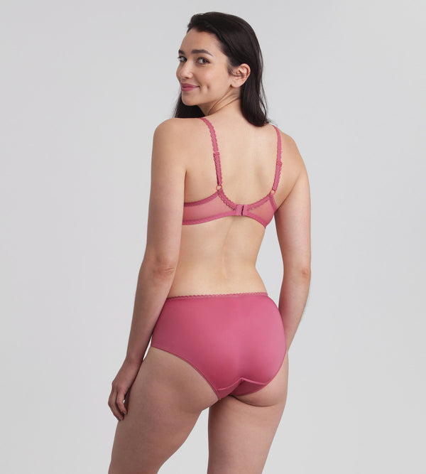 Playtex Midi Knicker In Delicate Rose Flower Elegance Recycled