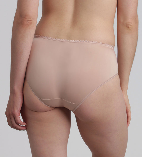 Playtex Midi Knickers In Beige Flower Elegance Recycled