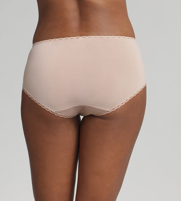 Playtex Midi Knickers In Beige Recycled Classic Lace Support