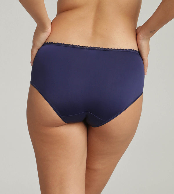 Playtex Midi Knickers In Floral Blue Flower Elegance Recycled