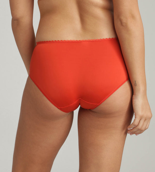 Playtex Midi Knickers In Red Poppy Flower Elegance Recycled