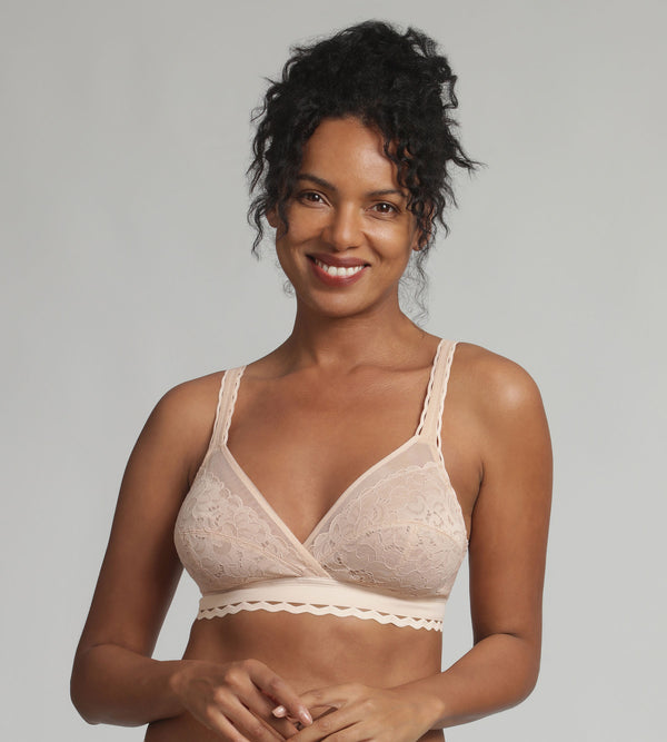 playtex Non-wired bra in beige Recycled Classic Lace Support