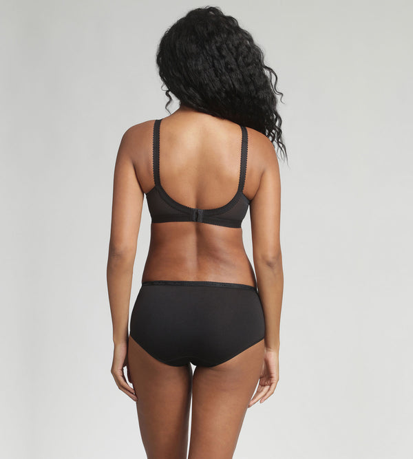 Playtex Non-wired Bra In Black Cross Your Heart 165