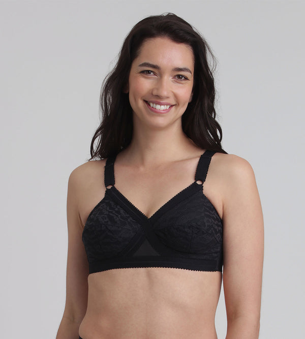 playtex Non-wired bra in black Cross Your Heart 556