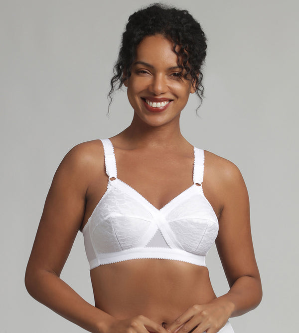 playtex Non-wired Bra in white Cross Your Heart 556