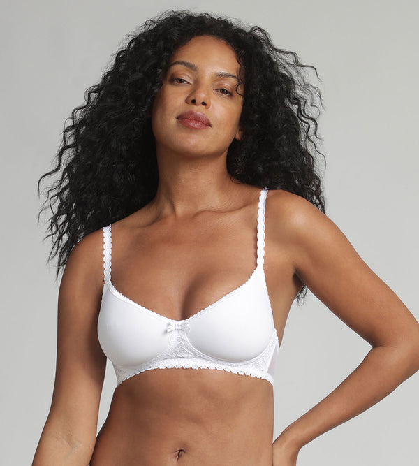 playtex Non-wired bra in white Flower Elegance Recycled