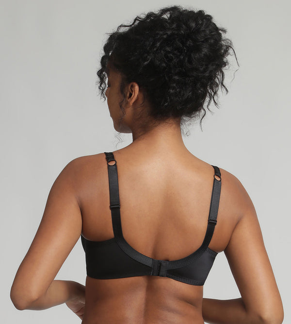 Playtex Full Cup Bra In Black Perfect Silhouette