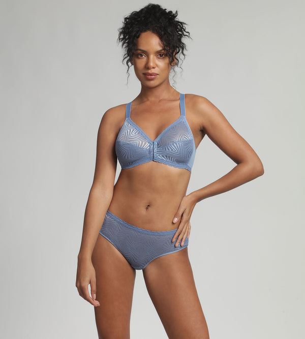 Playtex Midi Knickers In Ocean Blue Ideal Posture