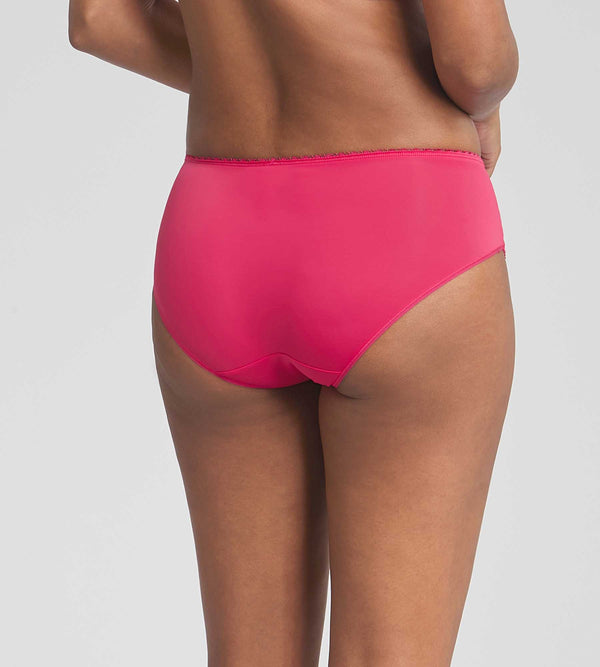 Playtex Midi Knickers In Raspberry Flower Elegance