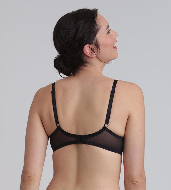 Playtex Non-wired Bra In Black Essential Elegance