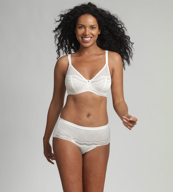 Playtex Underwired Bra In Ivory Secret Comfort
