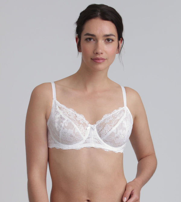 playtex Underwired bra in white Essential Elegance