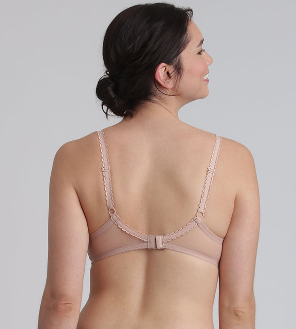 Playtex Spacer Bra In Beige Flower Elegance Recycled