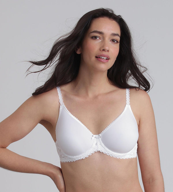 playtex Spacer bra in white Flower Elegance Recycled