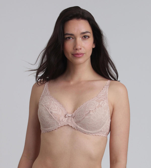 playtex Underwired bra in beige Flower Elegance Recycled