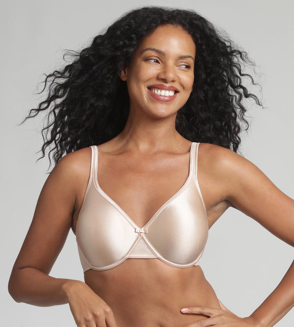 playtex Underwired bra in beige Satiny Micro-Support