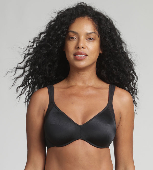 playtex Underwired bra in black Expert in Silhouette