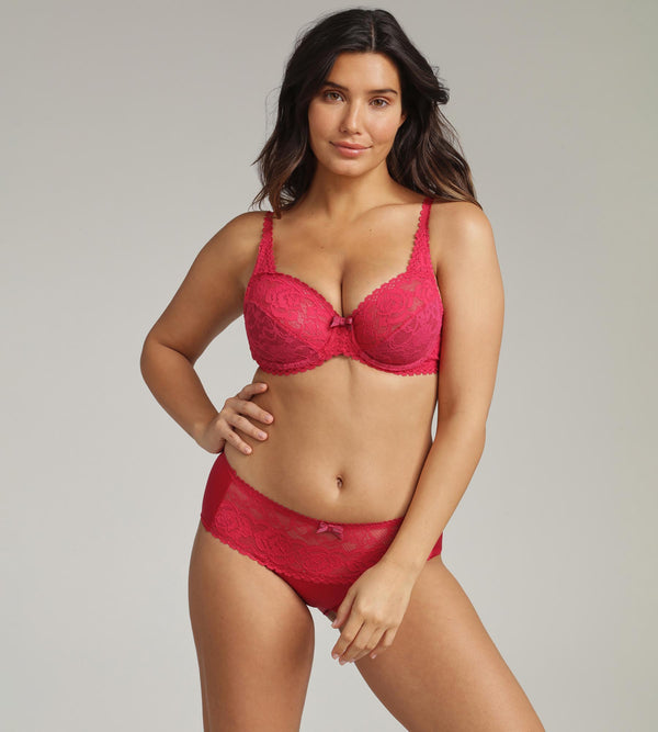 Playtex Underwired Bra In Sweet Begonia Flower Elegance Recycled